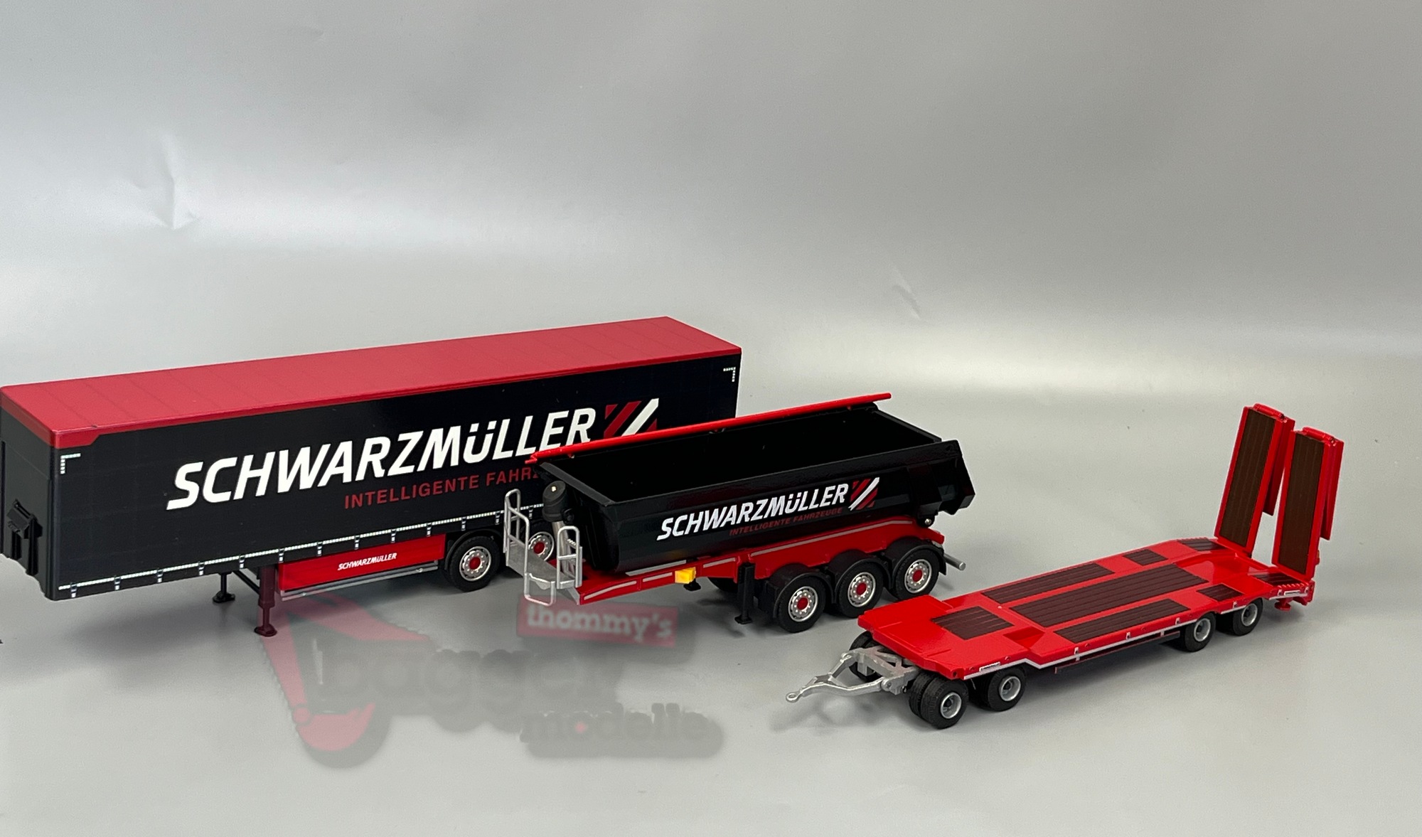 10001 -Conrad- Schwarzmüller Koffer Set 3 teilig